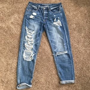 AMERICAN EAGLE TOM GIRL JEANS SIZE 6